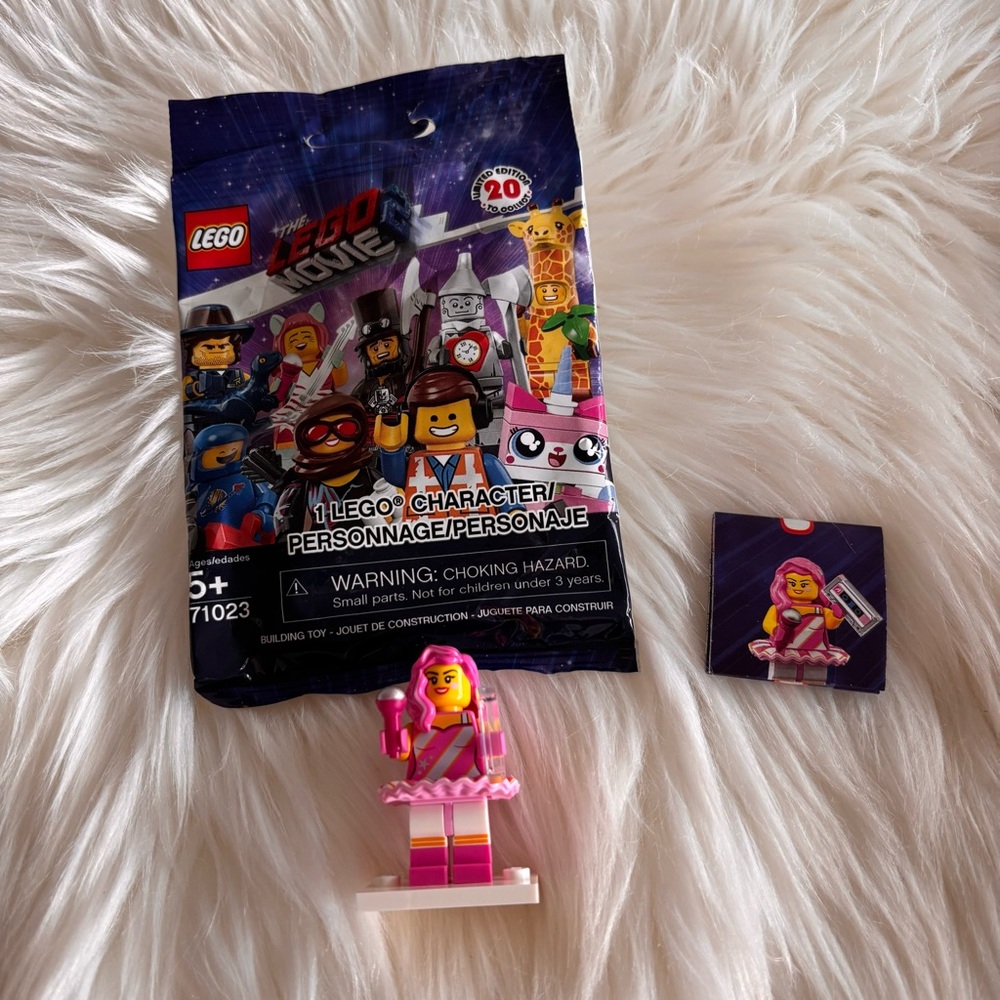 LEGO Movie Minifigure with Pink Outfit